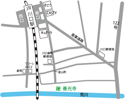 善光寺 MAP